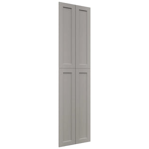 Fabuwood Fusion Nickel WP-T96 Panel, Front View