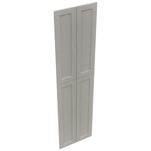Fabuwood Fusion Nickel WP-T96 Panel, Top View