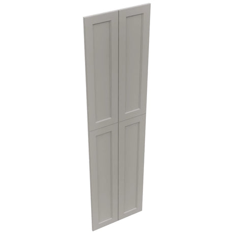 Fabuwood Fusion Nickel WP-T96 Panel, Top View
