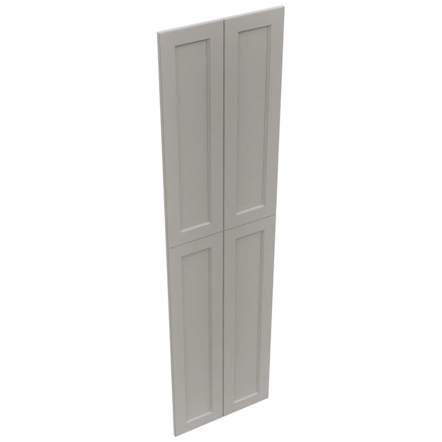 Fabuwood Fusion Nickel WP-T96 Panel, Top View