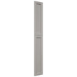 Fabuwood Fusion Nickel WP-T9612D Panel, Front View