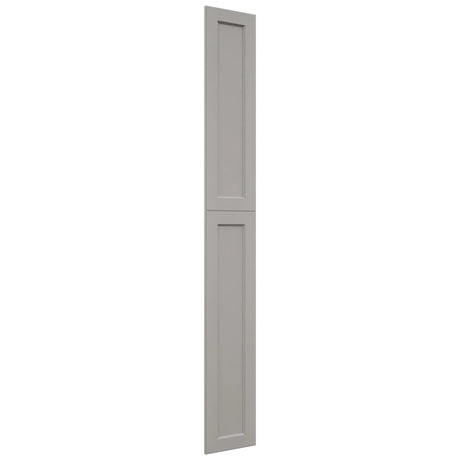 Fabuwood Fusion Nickel WP-T9612D Panel, Front View