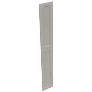 Fabuwood Fusion Nickel WP-T9612D Panel, Top View