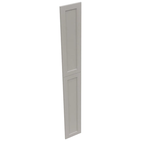 Fabuwood Fusion Nickel WP-T9612D Panel, Top View