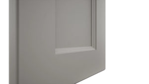 Fabuwood Fusion Nickel WP-W18 Panel, Detail View