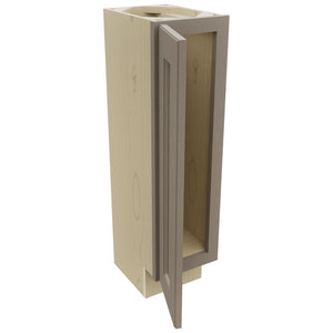 Fabuwood Fusion Oyster B09FD-12D Base Full Door Cabinet, Open View