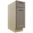 Fabuwood Fusion Oyster B12 Base Standard Cabinet, Front View