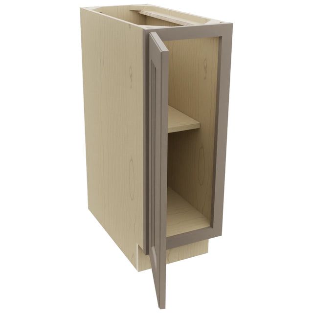 Fabuwood Fusion Oyster B12FD Base Full Door Cabinet, Open View