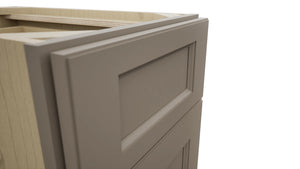 Fabuwood Fusion Oyster B15 Base Standard Cabinet, Detail View