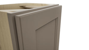 Fabuwood Fusion Oyster B15FD-12D Base Full Door Cabinet, Detail View