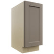 Fabuwood Fusion Oyster B15FD Base Full Door Cabinet, Front View