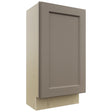 Fabuwood Fusion Oyster B18FD-12D Base Full Door Cabinet, Front View