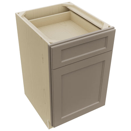 Fabuwood Fusion Oyster B21 Base Standard Cabinet, Top View