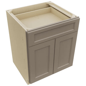 Fabuwood Fusion Oyster B27 Base Standard Cabinet, Top View