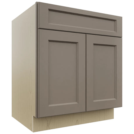 Fabuwood Fusion Oyster B30 Base Standard Cabinet, Front View