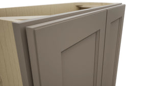 Fabuwood Fusion Oyster B30FD-12D Base Full Door Cabinet, Detail View