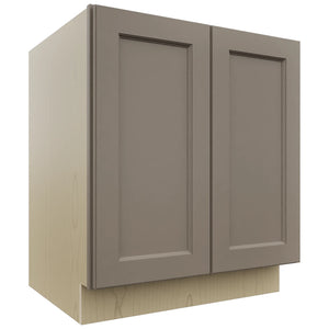 Fabuwood Fusion Oyster B30FD Base Full Door Cabinet, Front View