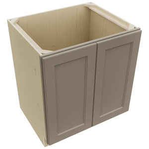 Fabuwood Fusion Oyster B30FD Base Full Door Cabinet, Top View