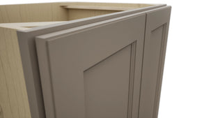 Fabuwood Fusion Oyster B30FD Base Full Door Cabinet, Detail View