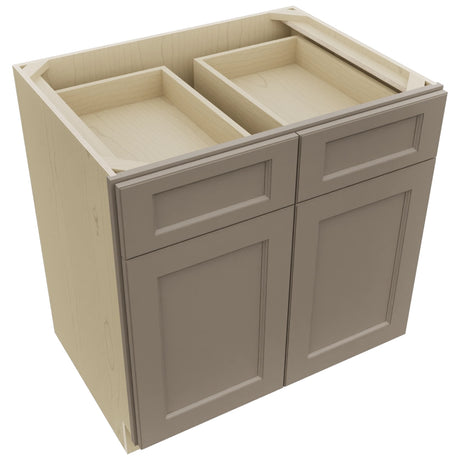 Fabuwood Fusion Oyster B33 Base Standard Cabinet, Top View