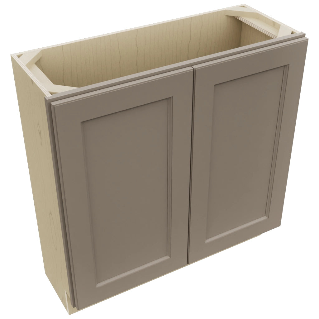 Fabuwood Fusion Oyster B33FD-12D Base Full Door Cabinet, Top View