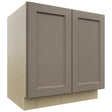 Fabuwood Fusion Oyster B33FD Base Full Door Cabinet, Front View