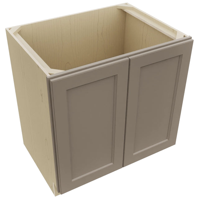 Fabuwood Fusion Oyster B33FD Base Full Door Cabinet, Top View