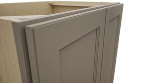 Fabuwood Fusion Oyster B33FD Base Full Door Cabinet, Detail View