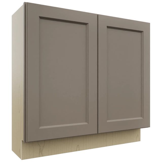 Fabuwood Fusion Oyster B36FD-12D Base Full Door Cabinet, Front View