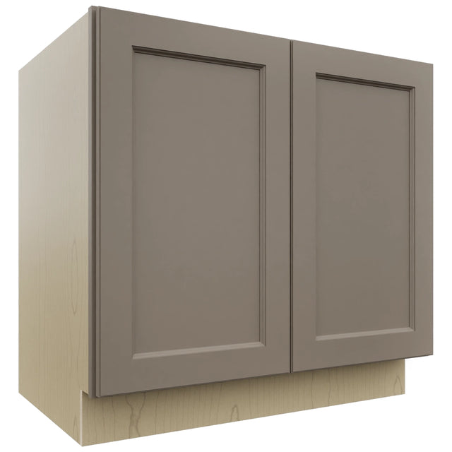 Fabuwood Fusion Oyster B36FD Base Full Door Cabinet, Front View