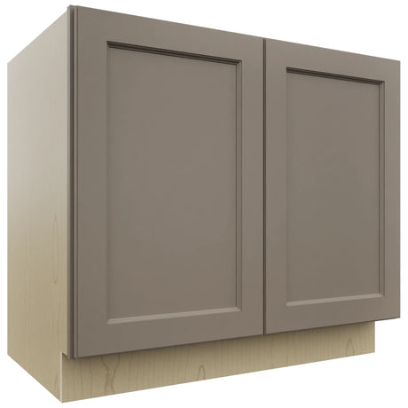 Fabuwood Fusion Oyster B39FD Base Full Door Cabinet, Front View
