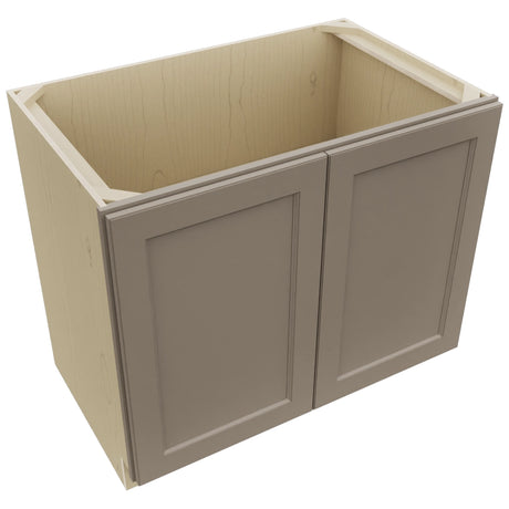 Fabuwood Fusion Oyster B39FD Base Full Door Cabinet, Top View