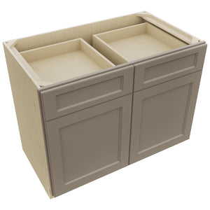 Fabuwood Fusion Oyster B42 Base Standard Cabinet, Top View