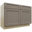 Fabuwood Fusion Oyster B48 Base Standard Cabinet, Front View