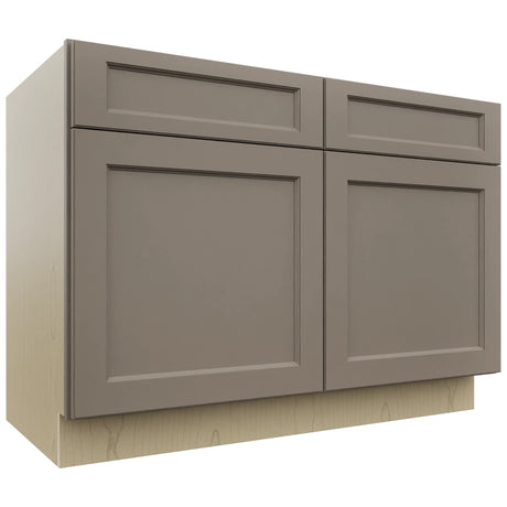 Fabuwood Fusion Oyster B48 Base Standard Cabinet, Front View