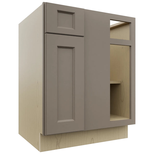 Fabuwood Fusion Oyster BLB36/39 Base Corner Blind Cabinet, Front View