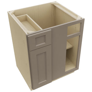 Fabuwood Fusion Oyster BLB36/39 Base Corner Blind Cabinet, Top View