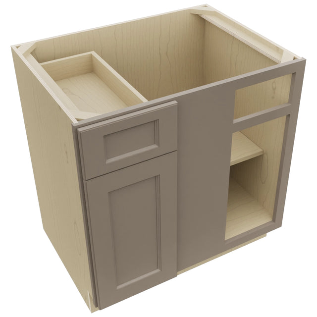 Fabuwood Fusion Oyster BLB39/42 Base Corner Blind Cabinet, Top View