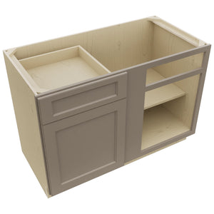 Fabuwood Fusion Oyster BLB48/51 Base Corner Blind Cabinet, Top View