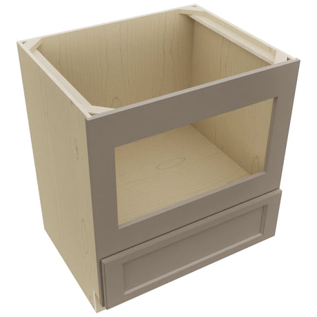 Fabuwood Fusion Oyster BMC30 Base Microwave Cabinet, Top View