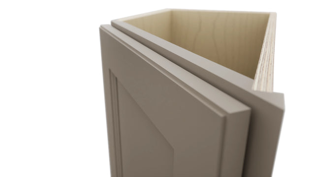 Fabuwood Fusion Oyster BTL12 Base Transitional Cabinet, Detail View