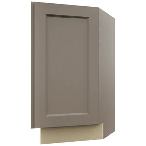 Fabuwood Fusion Oyster BTR12 Base Transitional Cabinet, Front View