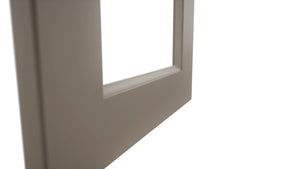 Fabuwood Fusion Oyster DS DFG1530 Wall Prepped Door, Detail View