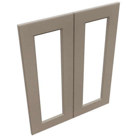 Fabuwood Fusion Oyster DS DFG2430 Wall Prepped Door, Top View