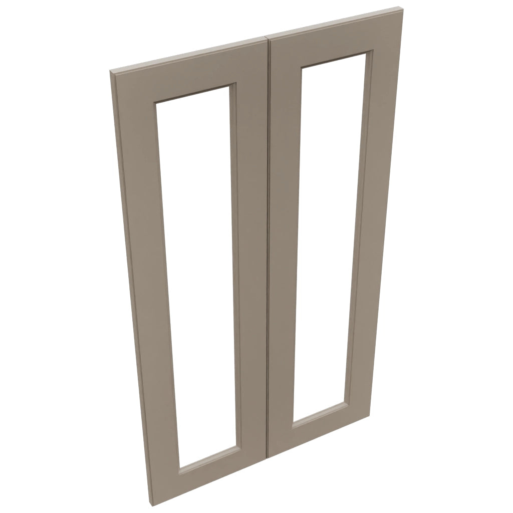 Fabuwood Fusion Oyster DS DFG2442 Wall Prepped Door, Top View