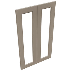 Fabuwood Fusion Oyster DS DFG2442 Wall Prepped Door, Top View