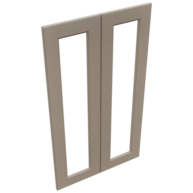 Fabuwood Fusion Oyster DS DFG2442 Wall Prepped Door, Top View