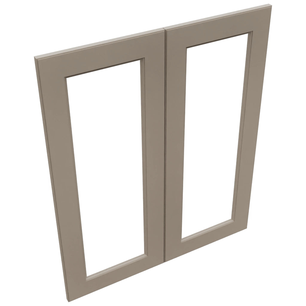Fabuwood Fusion Oyster DS DFG3036 Wall Prepped Door, Top View