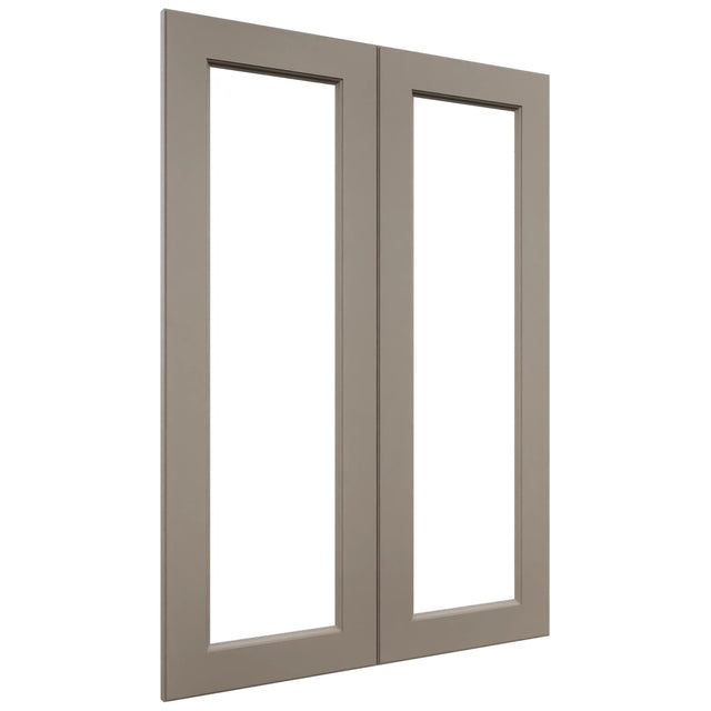 Fabuwood Fusion Oyster DS DFG3042 Wall Prepped Door, Front View