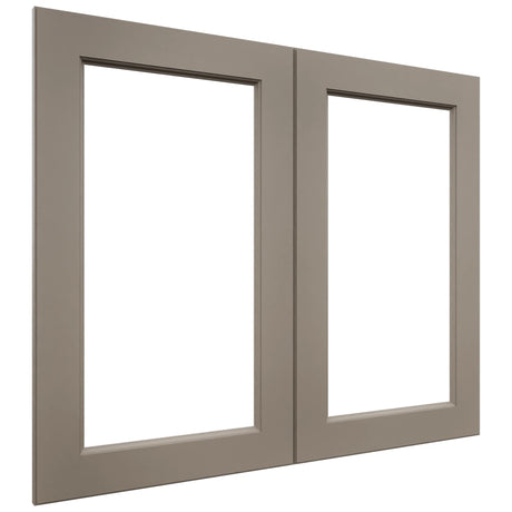 Fabuwood Fusion Oyster DS DFG3630 Wall Prepped Door, Front View
